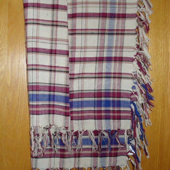ARITZIA WILFRED SUMMER CHECK SCARF - NWT - Picture 2 of 6